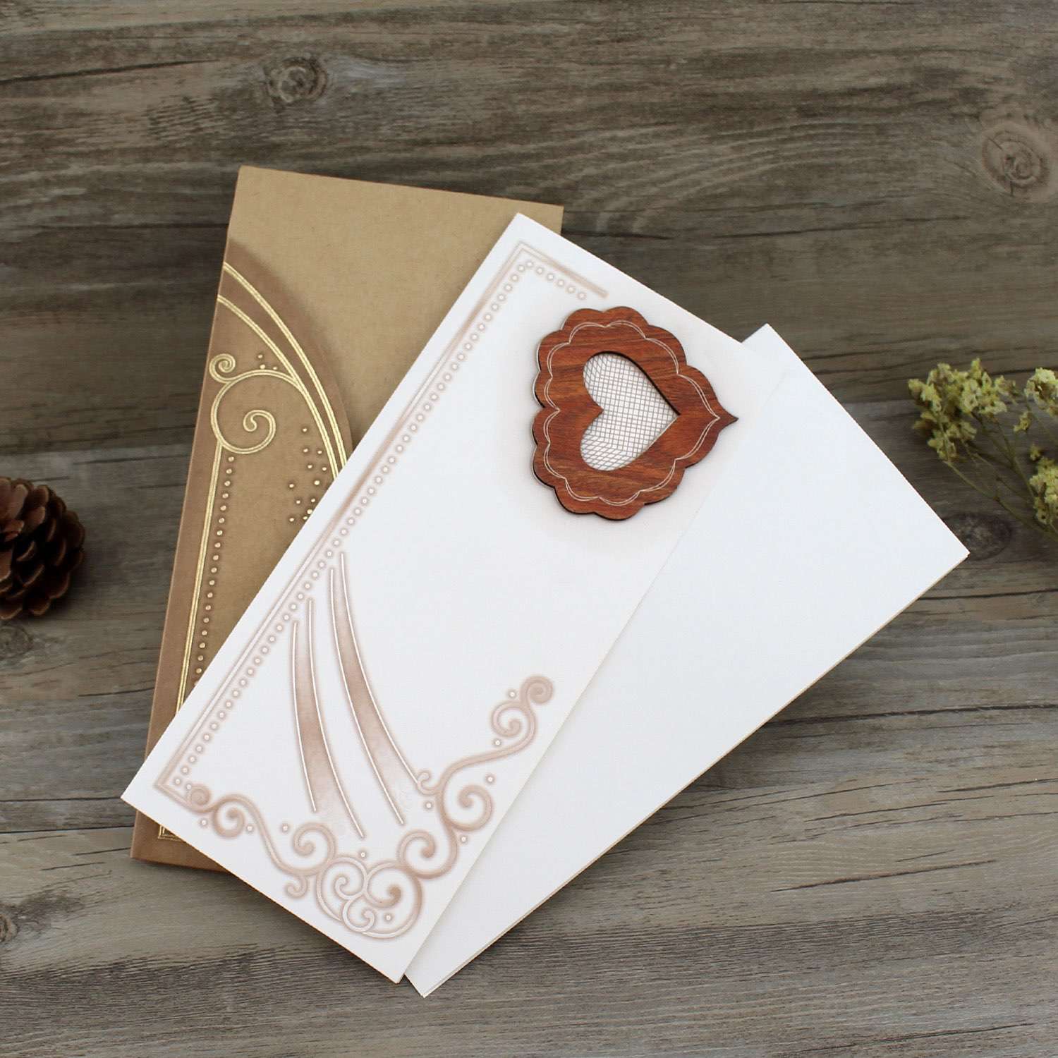 Online Pocket Designs Wedding Invitation Cards